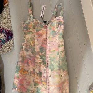 For Love and Lemons Smythe mini Corset dress NWT